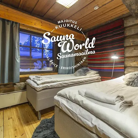 Kuukkeli Log Porakka بيت للعطل ساريسيلكا