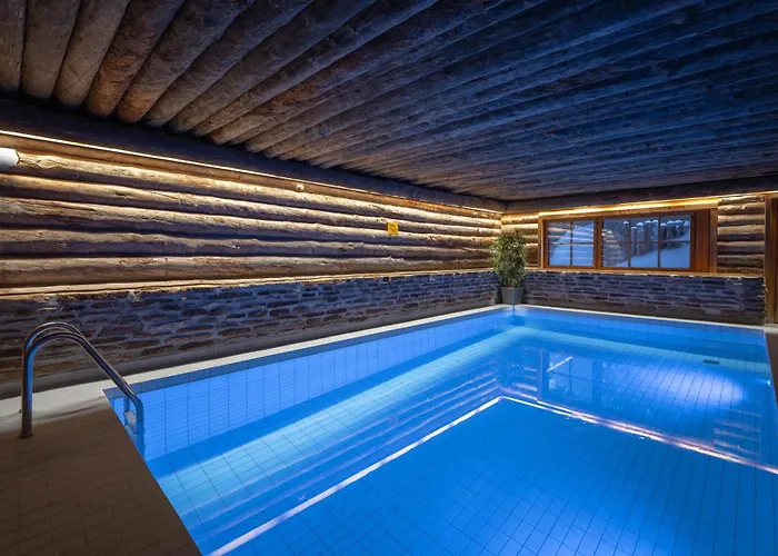 別荘 Kuukkeli Log Porakka