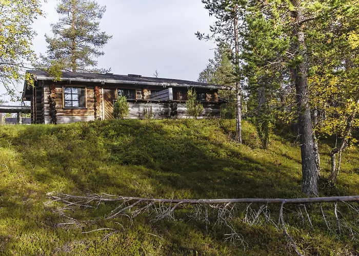Kuukkeli Log Porakka 別荘